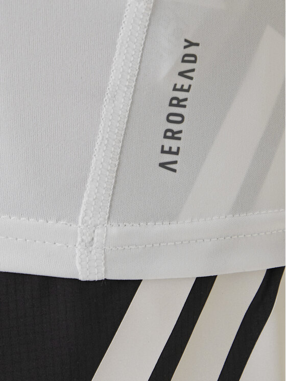 adidas adidas Športna majica Adizero Essentials IX2853 Bela Slim Fit