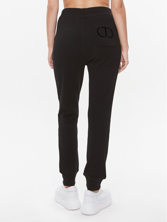 TWINSET TWINSET Долнище анцуг 232TT2371 Черен Regular Fit