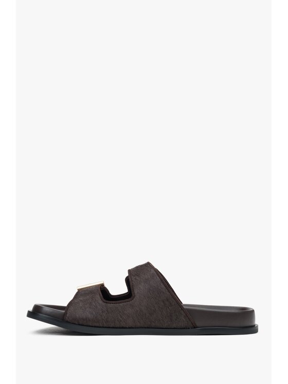 Estro Estro Παντόφλες ER00117197 Μαύρο