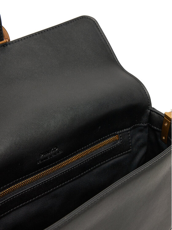 PINKO PINKO Geantă Love One Classic Slouchy Fl PE 25 PLTT 104524 A0QO Negru