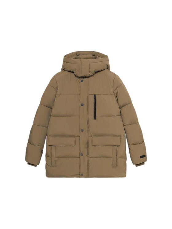 Trussardi Trussardi Giubbotto piumino F008M000013N025 Beige Over Fit