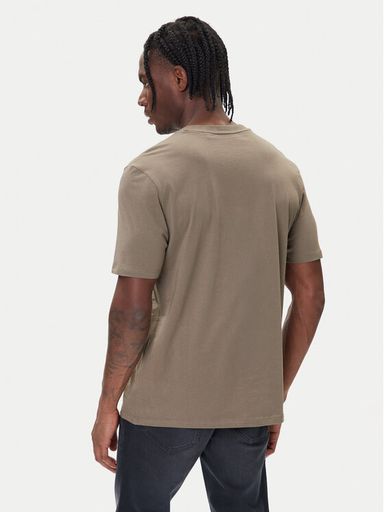 HUGO HUGO T-särk Dero222 50466158 Beež Regular Fit