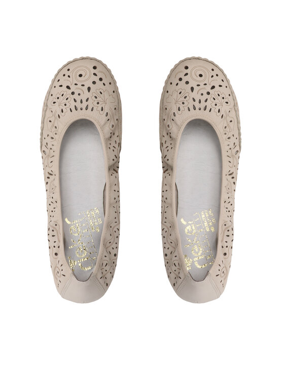 Rieker Rieker Ballerine 41460-60 Beige