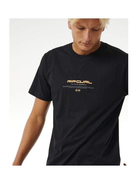 Rip Curl Rip Curl T-Shirt Vaporcool Culture Tee Czarny Loose Fit