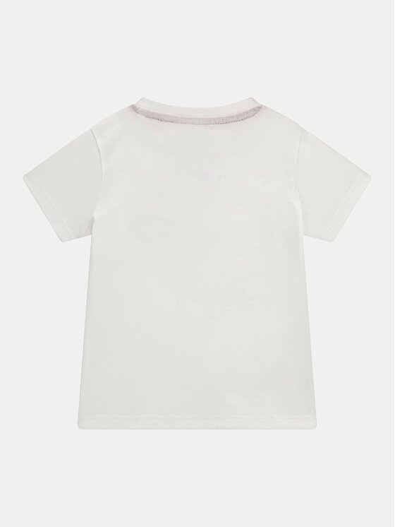 Guess Kids Guess Kids T-Shirt 162443 Biały Classic Fit