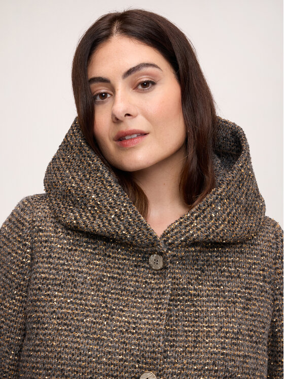 Fiorella Rubino Fiorella Rubino Cappotto invernale 8053T000401N0V2 Marrone Flared Fit