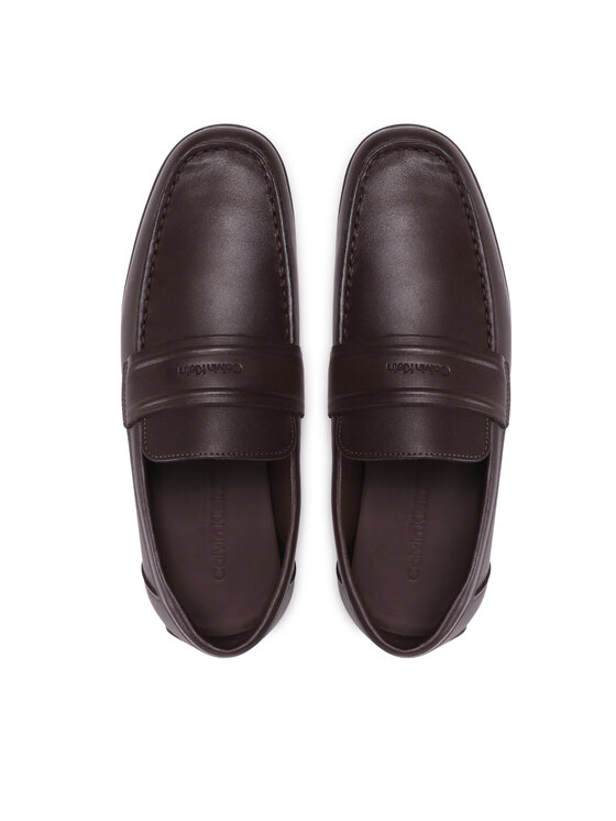 Calvin Klein Calvin Klein Mokasinke Driver High Freq Lth HM0HM00969 Smeđa