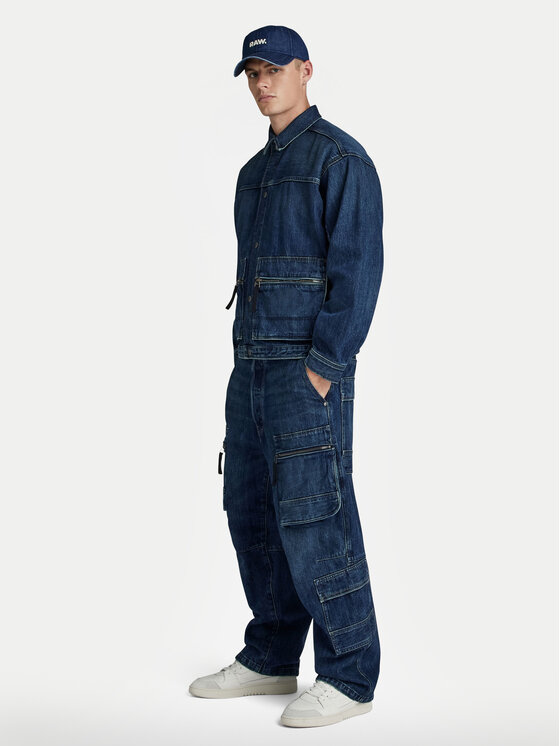 G-Star Raw G-Star Raw Geacă de blugi Utility D24330-D577-G334 Albastru Regular Fit