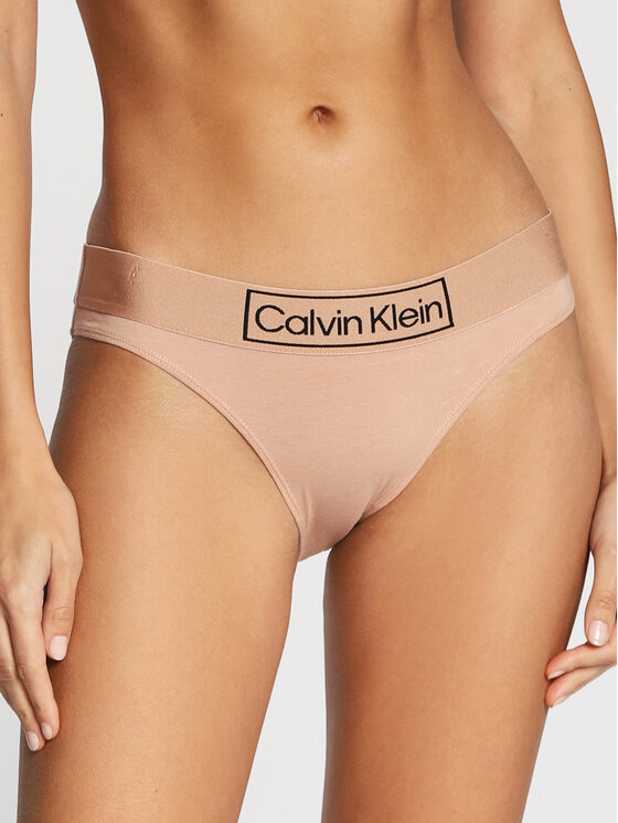 Calvin Klein Underwear Klasične spodnje hlačke 000QF6775E Bež