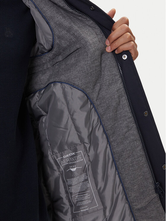 Geox Geox Übergangsmantel Vincit M5620M T3127 F1624 Dunkelblau Regular Fit
