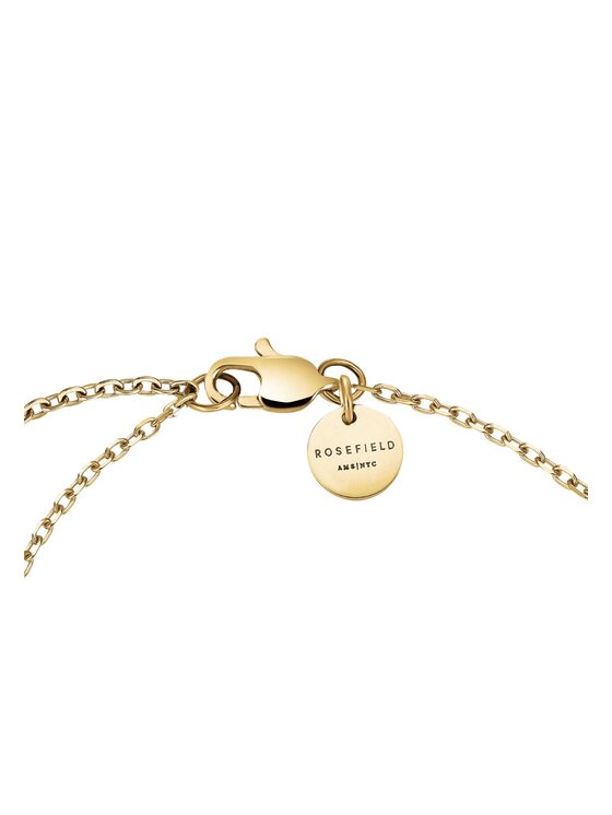 Rosefield Rosefield Bransoletka Heart Collection Złoty