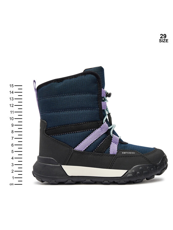 Geox Geox Čizme za snijeg Trekkyup J46M7F 0FU50 C4267 S Tamnoplava