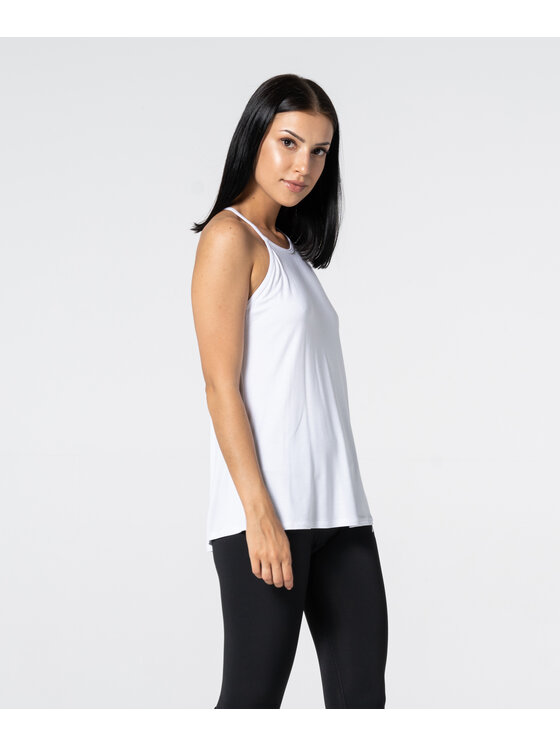 Carpatree Carpatree T-Shirt TankTopString Biały Relaxed Fit