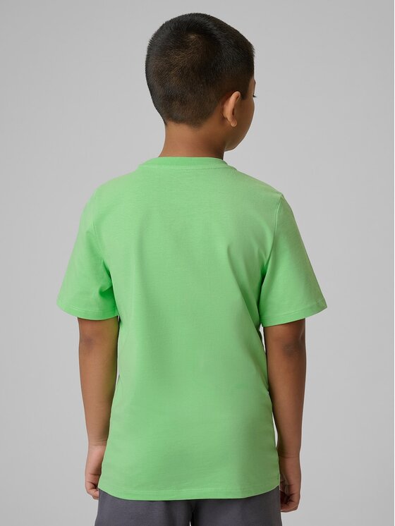 4F 4F T-shirt 4FJRSS26TTSHM3599-41S Verde Regular Fit