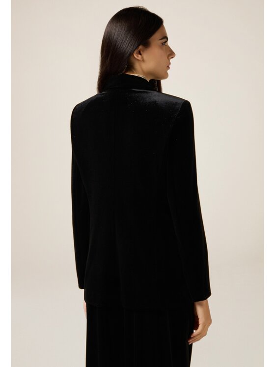 Oltre Oltre Giacca outdoor R019R002386N033 Nero Regular Fit