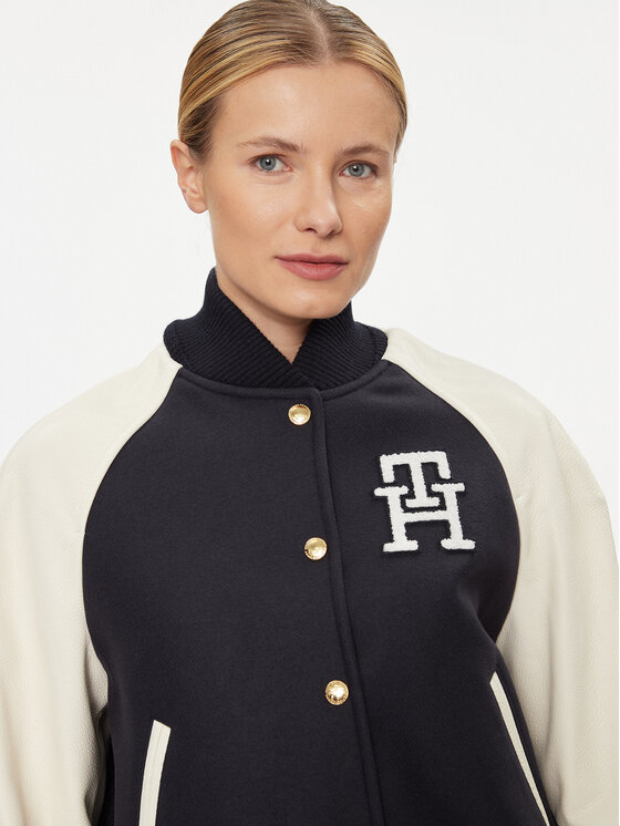 Tommy Hilfiger Tommy Hilfiger Яке бомбър WW0WW39152 Тъмносин Regular Fit
