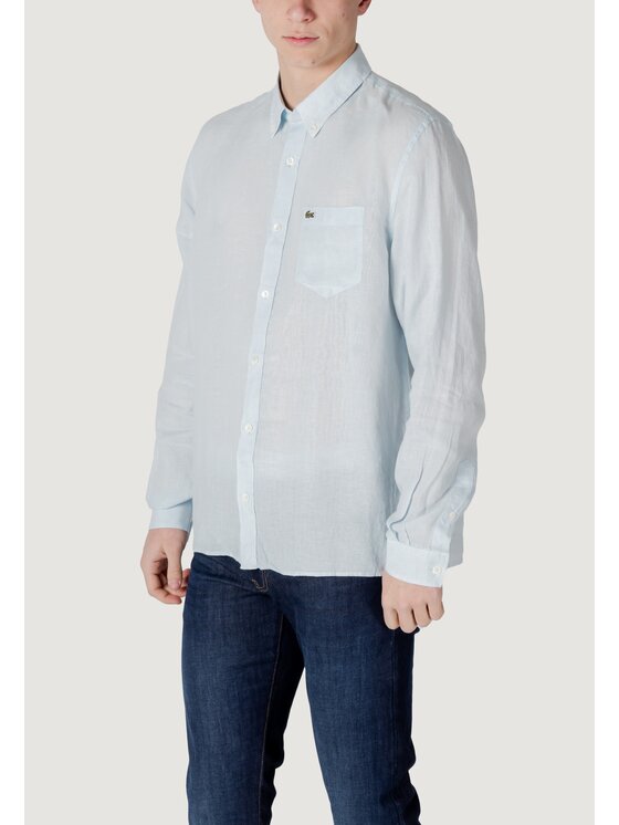 Lacoste Lacoste Camicia CH5692-00 Blu Long Fit