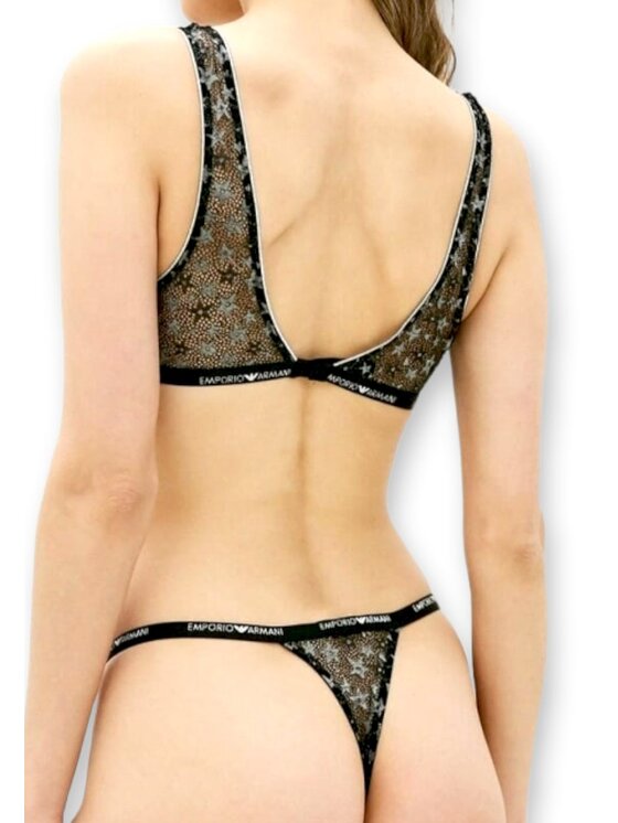 Emporio Armani Emporio Armani Completo intimo Set - emporio Armani - lurex perizoma gift box Nero