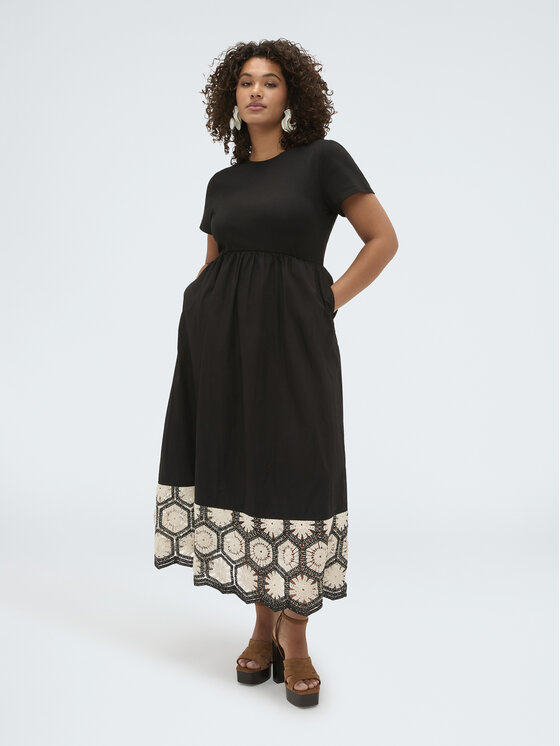 Fiorella Rubino Fiorella Rubino Abito da sera 7039L001216N0Z3 Nero A-Line Fit