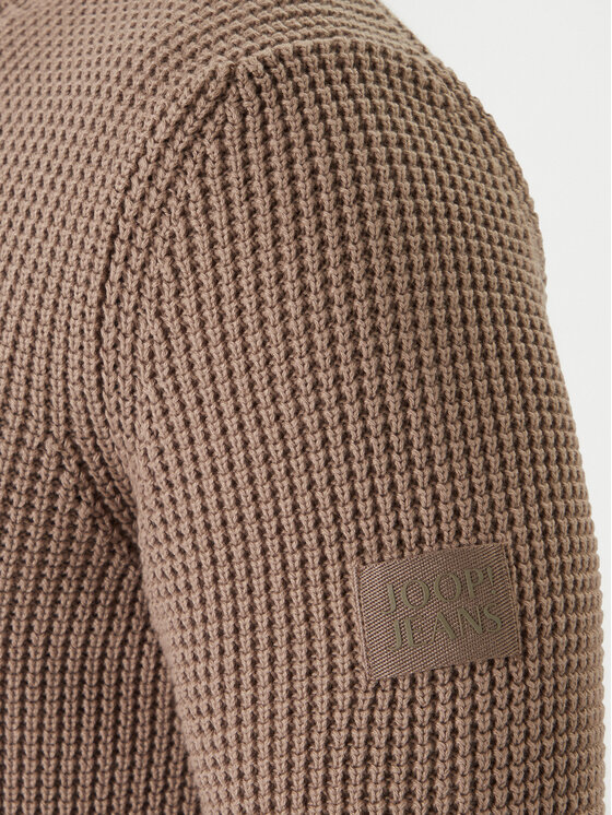 JOOP! Jeans JOOP! Jeans Sweter Harono 30047662 Beżowy Modern Fit