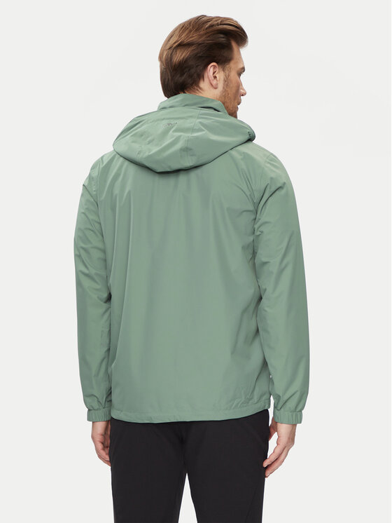 CMP CMP Kurtka przeciwdeszczowa 39X7367 Zielony Regular Fit