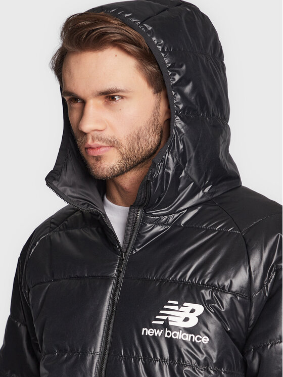 New Balance New Balance Μπουφάν χειμωνιάτικο MJ13513 Μαύρο Regular Fit