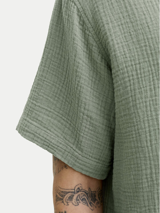 Jack & Jones Jack & Jones Completo camicia e pantaloncini Nantucket 12302220 Verde Relaxed Fit