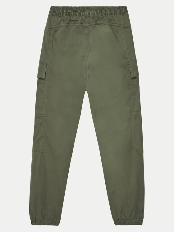 Calvin Klein Jeans Calvin Klein Jeans Joggery Essential IB0IB02270 Zielony Regular Fit