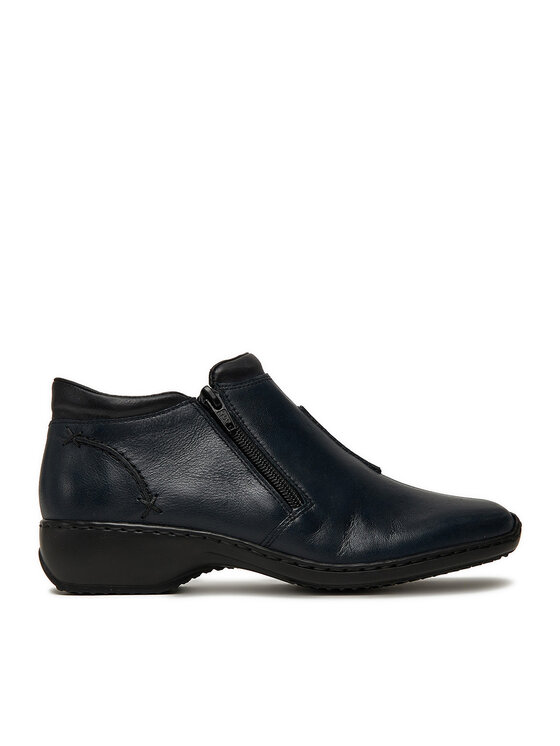 Rieker Botki L3882-15 Granatowy