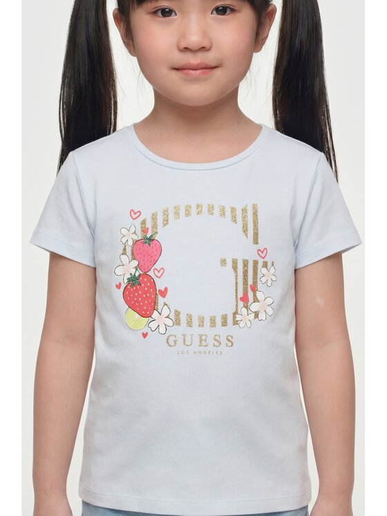 Guess Kids Guess Kids T-Shirt 181930 Niebieski Classic Fit