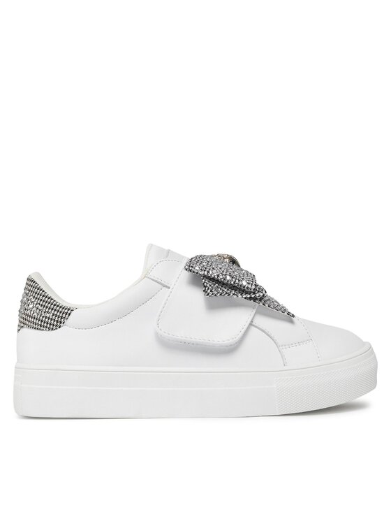 Sneakers Kurt Geiger 720-Mini Laney Bow 0122967109 Argintiu