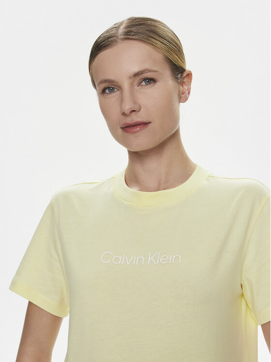 Calvin Klein Calvin Klein Tričko Hero Logo K20K205448 Žltá Regular Fit