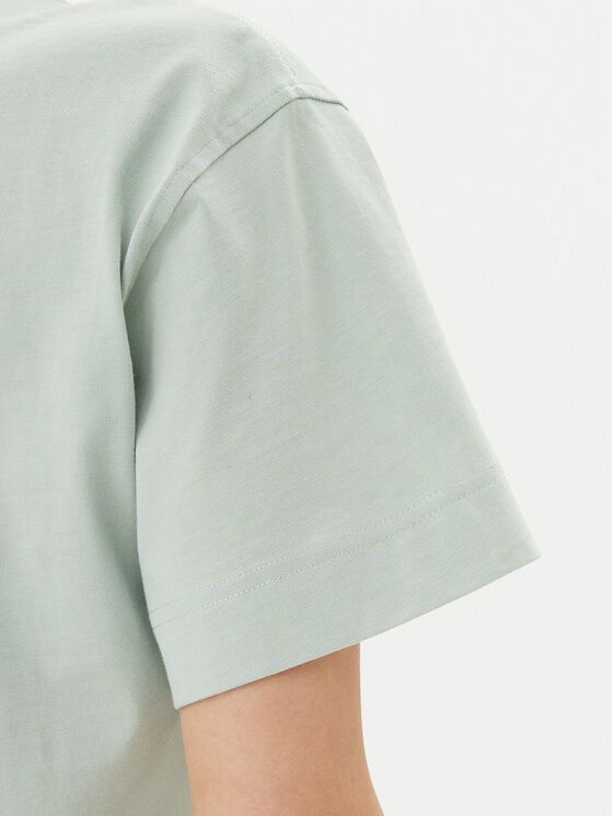 Lee Lee Tričko Embroidery Pocket 112363833 Zelená Relaxed Fit