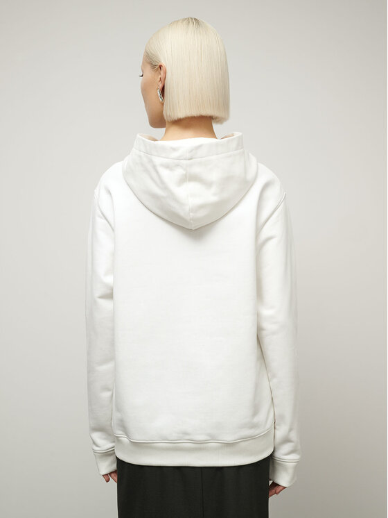 La Mania La Mania Felpa ARIA Bianco Classic Fit