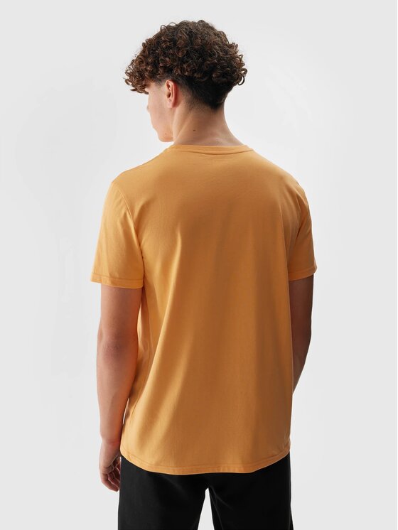 4F 4F T-Shirt 4FWSS24TTSHM1154-64S Różowy Regular Fit