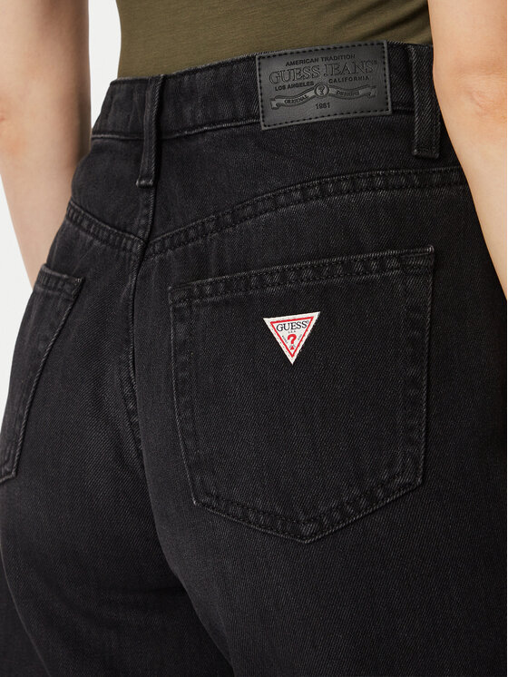 Guess Jeans Guess Jeans Джинси W6YA0D D1148 Чорний Relaxed Fit