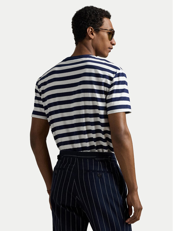 Polo Ralph Lauren Polo Ralph Lauren Marškinėliai 710803479030 Balta Custom Slim Fit