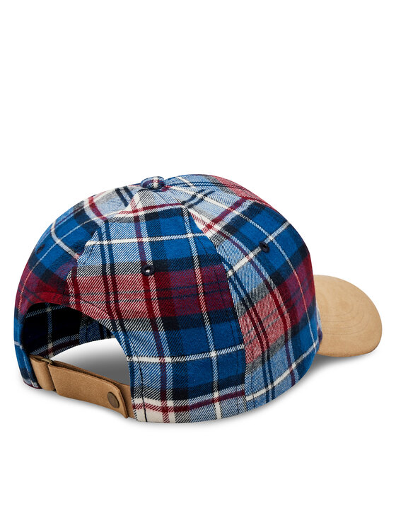 Tommy Hilfiger Cap Th Monogram Tartan Cap AM0AM11991 Blau | Modivo.de 
