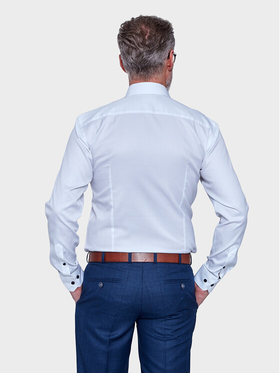 VILLARO VILLARO Koszula 443DAREGULAR Biały Regular Fit