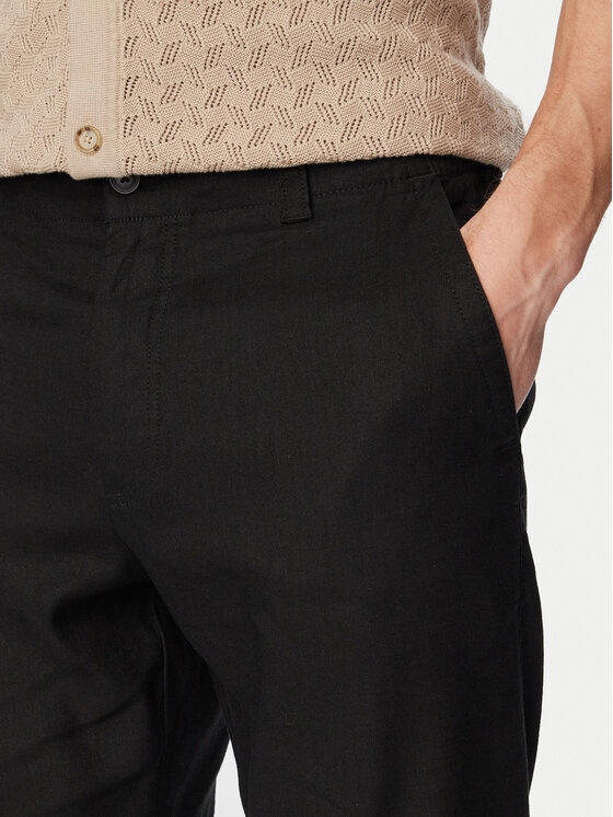 BOSS BOSS Chino Sanderson-L-3 50559595 Crna Regular Fit