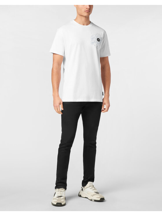 PHILIPP PLEIN PHILIPP PLEIN T-Shirt 23583 Biały Regular Fit