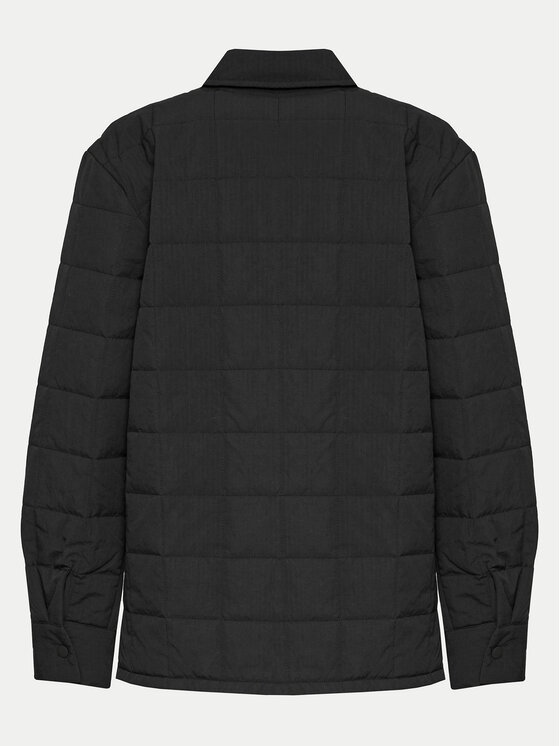 Rains Rains Cămașă Giron Liner Overshirt T1 19420 Negru Regular Fit