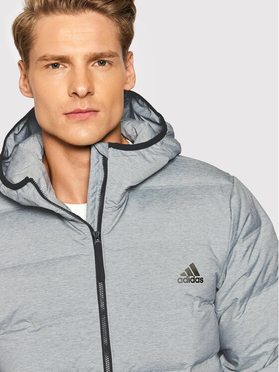 adidas adidas Puhovka Helionic H59836 Siva Slim Fit