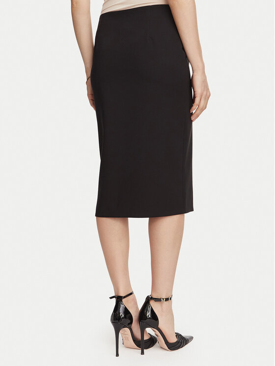 Rinascimento Rinascimento Zīmuļveida svārki CFC0130146003 Melns Slim Fit