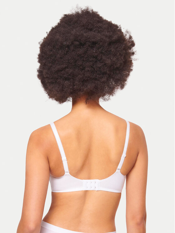 Triumph Triumph Nedrček brez kosti Cotton Beauty 10094814 Bela