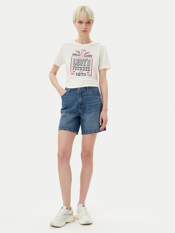 Levi's® Levi's® T-Shirt A8802-0041 Biały Standard Fit