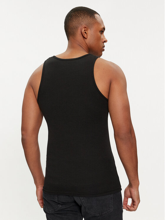 Tommy Hilfiger Tommy Hilfiger 3 db-os trikó szett UM0UM03179 Fekete Slim Fit