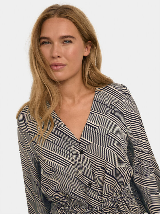 Kaffe Kaffe Rochie tip cămașă Harper 10508190 Bej Regular Fit