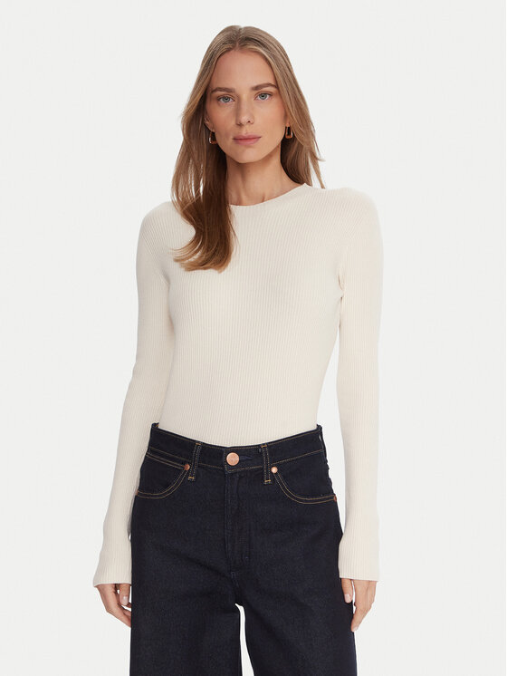 Kontatto Kontatto Kampsun 3M0809C Ekrüüvärv Slim Fit