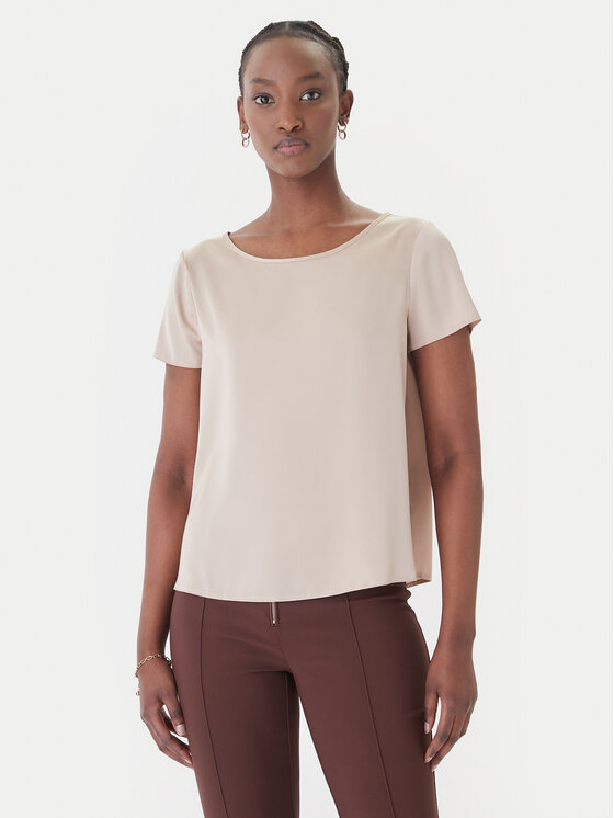 Rinascimento Rinascimento Blūze CFC0127880003 Bēšs Regular Fit